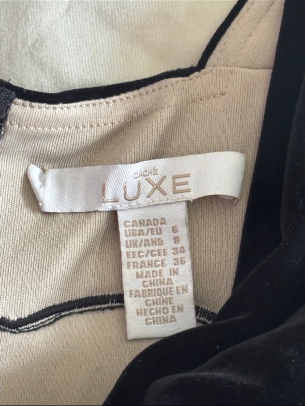 Cachè luxe size USA 6 romantic goth vibes - Picture 4 of 8